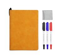 Cahier de tableau magnétique double face avec marqueur effaçable de bureau pour tableau blanc effaçable pour les instructions petits groupes réunions