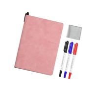 Cahier de tableau magnétique double face avec marqueur effaçable de bureau pour tableau blanc effaçable pour les instructions petits groupes réunions