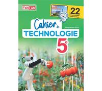 Cahier de Technologie 5e Edition 2025 - Stéphane Payen - Hachette Education - broché - Scolaire / Universitaire