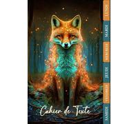 CAHIER DE TEXTE: 2025-2026 Renard | CP, CE1, CE2, CM1, CM2 | Intérieur en Couleurs | Pratique Pour Toutes Les Matières