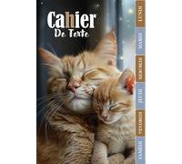 CAHIER DE TEXTE 2026-2027: Chat Chaton | CE1, CE2, CM1, CM2 | Pour bien planifier votre année scolaire