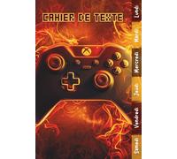 Cahier de Texte 2026 2027 Gamer: Carnet de Devoirs et Leçons Primaire CP, CE1, CE2, CM1, CM2 | Cahier Pratique et Facile à Utiliser pour Garçons et Filles avec Repères Colorés