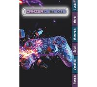 Cahier de Texte 2026 2027 Gamer: Carnet de Devoirs et Leçons Primaire CP, CE1, CE2, CM1, CM2 | Cahier Pratique et Facile à Utiliser pour Garçons et Filles avec Repères Colorés