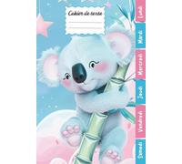 Cahier de Texte 2026 2027 Kawaii: Carnet de Devoirs et Leçons Primaire CP, CE1, CE2, CM1, CM2 | Cahier Pratique et Facile à Utiliser pour Filles avec Repères Colorés