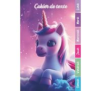 Cahier de Texte 2026 2027 Kawaii: Carnet de Devoirs et Leçons Primaire CP, CE1, CE2, CM1, CM2 | Cahier Pratique et Facile à Utiliser pour Filles avec Repères Colorés