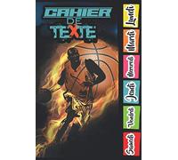 Cahier de texte: Cahier de texte Basketball : Pour tout ceux qui aiment le basket. Cahier scolaire, Pratique pour écrire les devoirs à faire/ ... jours de la semaine. Couverture basketball.