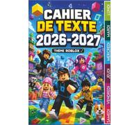 Cahier de Texte Fortnite 2026-2027: Carnet scolaire pour élèves - Devoirs, leçons, emploi du temps, contrôles et organisation quotidienne - Thème Gamer pour primaire et collège