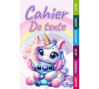 Cahier de Texte: Le Planificateur Scolaire Ultime pour une Année Réussie - Agenda Devoirs et Leçons pour Filles et Garçons - Organisateur Fun et Pratique pour l’École Primaire | Intérieur en Couleurs