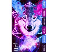 CAHIER DE TEXTE: Loup 20232024 | cm1 cm2 ce1 ce2 cp - pour filles et garçons , pratique pour toutes les matiéres