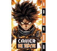 CAHIER DE TEXTE: Manga Ninja Japonais Anime Shonen Ninja Samouraï Combat avec coloriages pour écoliers garcon fille en primaire cp ce1 ce2 cm1 cm2 ... pour une année scolaire réussie.
