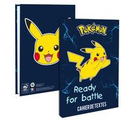 cahier de texte pokemon école rentrée scolaire 2024-2025