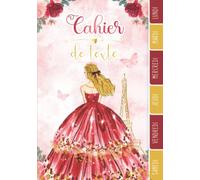 CAHIER DE TEXTE: Princesse Fille Girly étoiles magiques couronne avec coloriages pour primaire cp ce1 ce2 cm1 cm2 collège | emploi du temps dates d'anniversaires pour une année scolaire réussie.