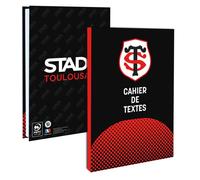 Cahier de texte scolaire - STADE TOULOUSAIN - Toulouse - Recyclable - Mixte - 10 ans et plus