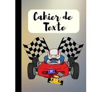 Cahier de texte: thème voitures, 101 pages au total, intérieur en couleur, avec illustrations de voiture de sport et de collection, il servira pour noter les devoirs et leçons du lundi au samedi