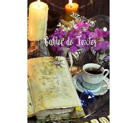 Cahier de Textes 2025-2026 - 2 Jours par Pages - Thème Magie Sorcière - 145 Pages