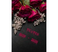 Cahier de Textes 2025-2026 Journalier - 318 Pages - Thème Gothique