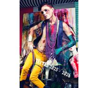 Cahier de Textes 2025-2026 - Journalier - 320 Pages - Thème Punk