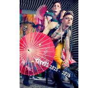 Cahier de Textes 2025 - 2026 - Journalier - 320 Pages - Thème Punk