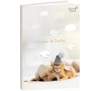 CAHIER DE TEXTES FR Potes chaton/chien @