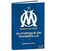 Quo Vadis - Cahier de textes - Français - Olympique de Marseille - Multicolore - Journalier - 15x21 cm - Papier Clairefontaine blanc - Fabrication française