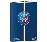 Quo Vadis - Cahier de textes - Français - PSG - Multicolore - Journalier - 15x21 cm - Papier Clairefontaine blanc - Fabrication française