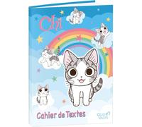 Cahier De Textes - Français - Chi - Multicolore - Journalier - 15x21 Cm - Papier Clairefontaine Blanc - Fabrication Française
