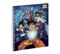 Cahier de textes - Spirale - 17x22cm - Dragon Ball Z - Scolaire - Pratique - Exacompta