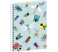 CAHIER DE TEXTES SPIRALÉ FR Animascot - 15x21 cm - Journalier Multicolore G