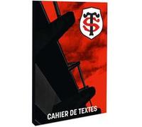 Cahier de textes STADE TOULOUSAIN 15,5x21,5 cm 160 pages rouge