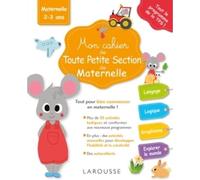 Cahier de Toute petite section de Maternelle - Mon cahier - 60 activités