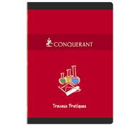 Cahier de tp Conquerant 7 agrafe 210x297 96p 70-90g seyes/uni assorti
