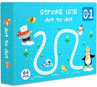 Cahier De Traçage Magique, Jouets Éducatifs Préscolaires Pour Enfants Cahier Réutilisable Effaçable Cahier D'Entraînement À La Pensée Logique, Images À Colorier, Puzzles Et Jeux Cognitifs