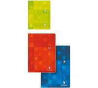 Clairefontaine Cahier Travaux Pratiques Piqûre 40p Seyès + 40p Unies 17x22 cm Couverture carte