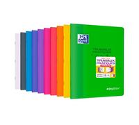 Cahier de travaux pratiques easybook Oxford agrafe 240x320 80pages seyes/uni assorti