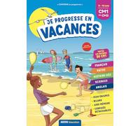 Cahier de vacances 2021 – Je progresse en vacances du CM1 au CM2 – Auzou