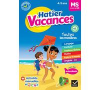 Cahier de vacances 2023 de la Moyenne section vers la Grande section 4/5 ans: pour réviser son année dans toutes les matières