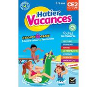 Cahier de vacances 2023 du CE2 vers le CM1 8/9 ans: pour réviser son année dans toutes les matières