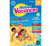 Cahier de vacances 2023 du CP vers le CE1 6/7 ans – Pour réviser – Hatier