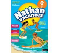 Cahier de Vacances 2025 – 6ème vers 5ème, toutes les matières – Nathan