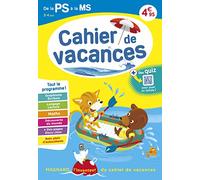 Cahier de vacances 2025, de la PS vers la MS 3-4 ans: Magnard, l’inventeur du cahier de vacances