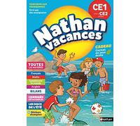 Cahier de Vacances 2025 du CE1 vers le CE2 - Nathan Vacances - 7-8 ANS