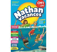 Cahier de Vacances 2025 du CM1 vers le CM2 – Nathan Vacances – 9-10 ans