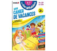 Cahier de vacances 2025 - Les incollables - CP au CE1 - 6/7 ans