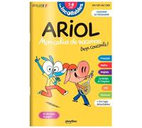 Stéphanie Herbaut – Cahier de vacances 2026 Ariol – Les incollables – CE1 au CE2 – 7/8 ans – Broché
