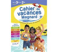 Cahier de vacances 2026, de la 3e vers la 2de Magnard, l'inventeur du cahiers de vacances - Cécile Pellissier - Magnard - broché - Scolaire / Universitaire
