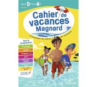 Cahier de vacances 2026, de la 5e vers la 4e Magnard, l'inventeur du cahiers de vacances - Mauro Mazzari - Magnard - broché - Scolaire / Universitaire