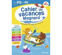 Cahier de vacances 2026, de la PS vers la MS 3-4 ans Magnard, l’inventeur du cahier de vacances - Aurélie Perrot - Magnard - broché - Scolaire / Universitaire