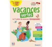 Cahier de vacances 2026, du CE1 vers le CE2 7-8 ans - Vacances vertes Audrey Forest (Auteur)