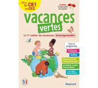 Cahier de vacances 2026, du CE1 vers le CE2 7-8 ans - Vacances vertes Le premier cahier de vacances écoresponsable - Audrey Forest - Magnard - broché - Scolaire / Universitaire
