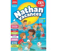 Cahier de Vacances 2026 du CE1 vers le CE2 - Nathan Vacances - 7-8 ANS